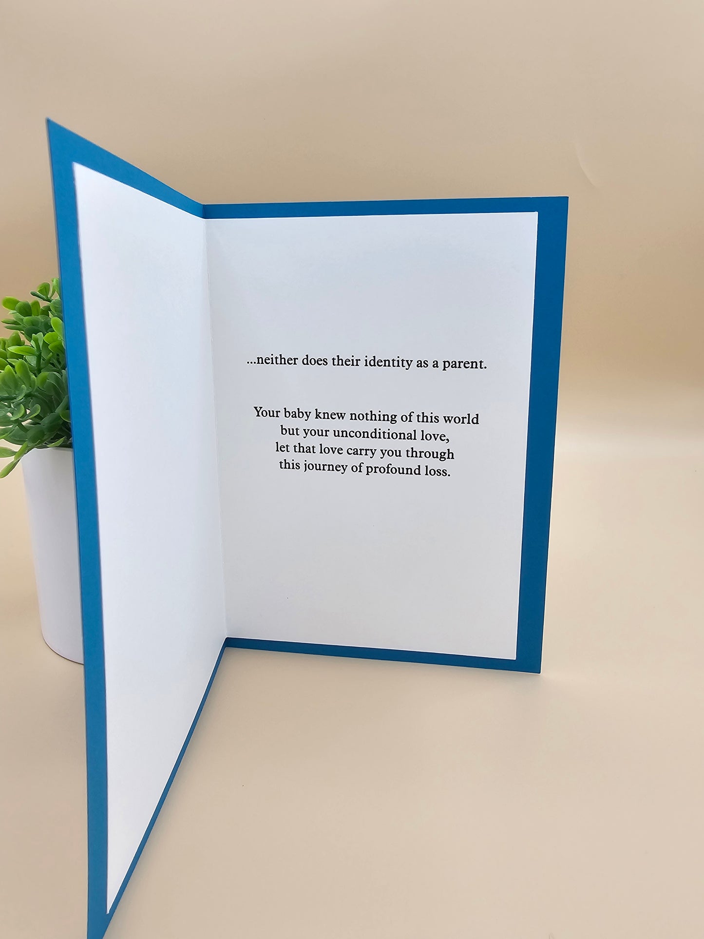 A Mother & Father's Love, Sympathy Card