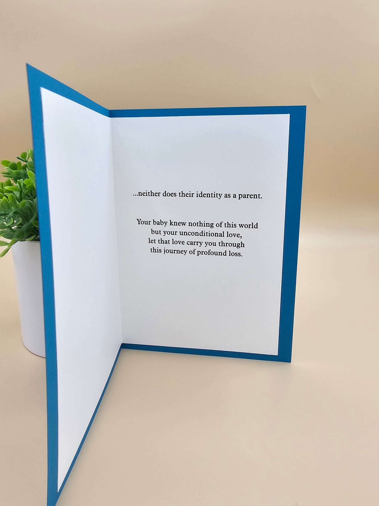 A Mother & Father's Love, Sympathy Card