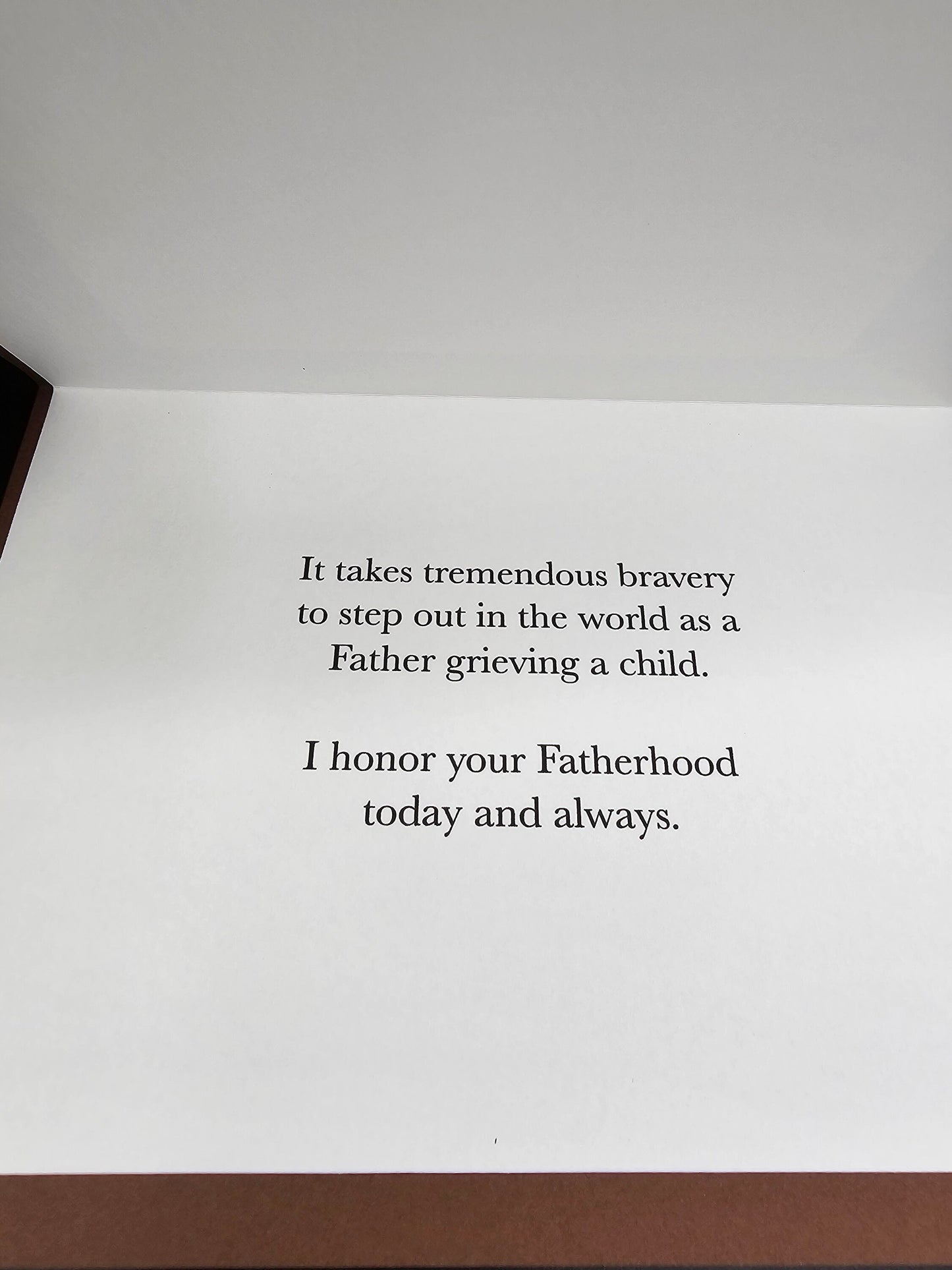 Father's Day After Loss Bereaved Father's Day Father's Bravery