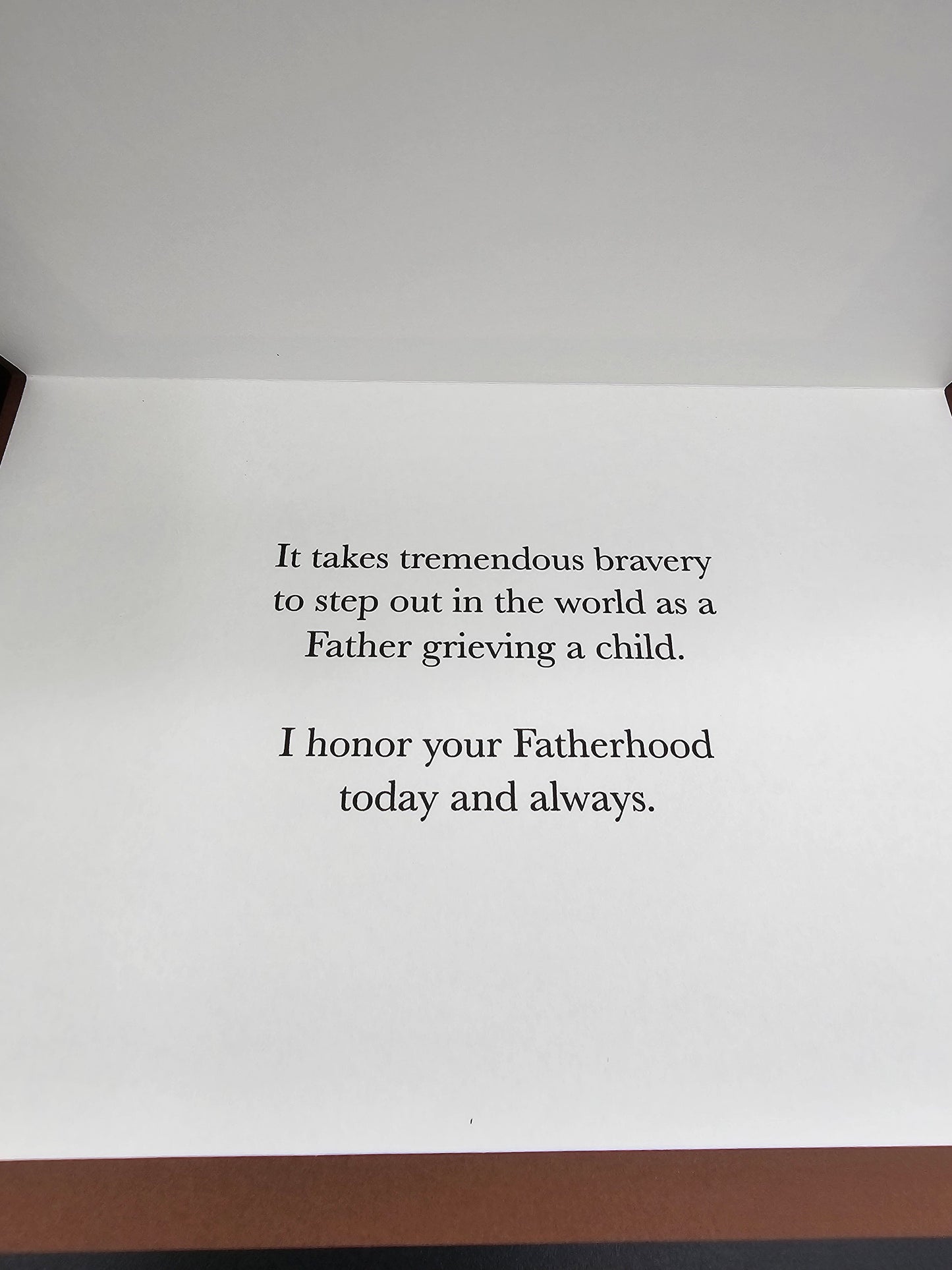 Father's Day After Loss Bereaved Father's Day Father's Bravery