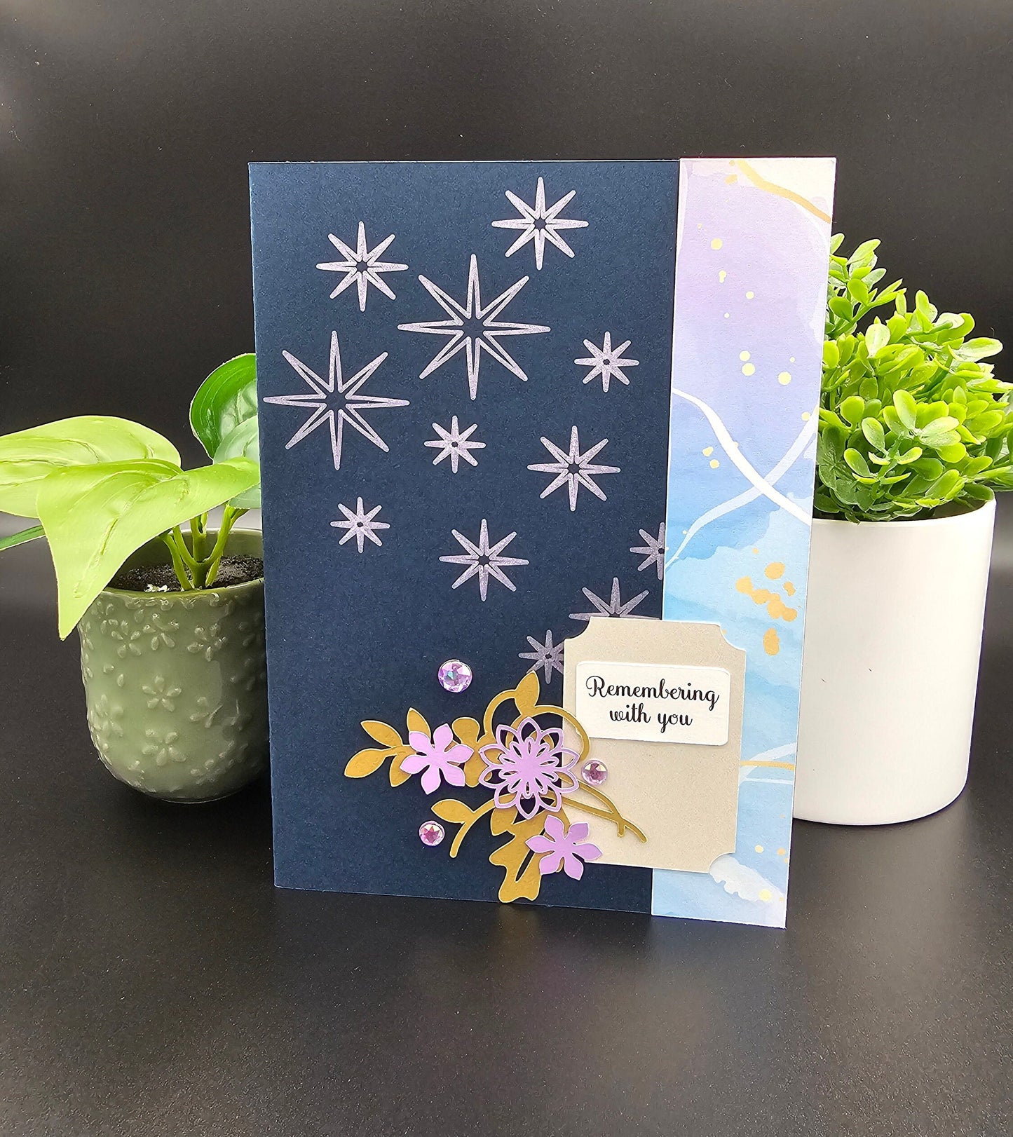 Sympathy Card Heavenly Birthday Thinking of you