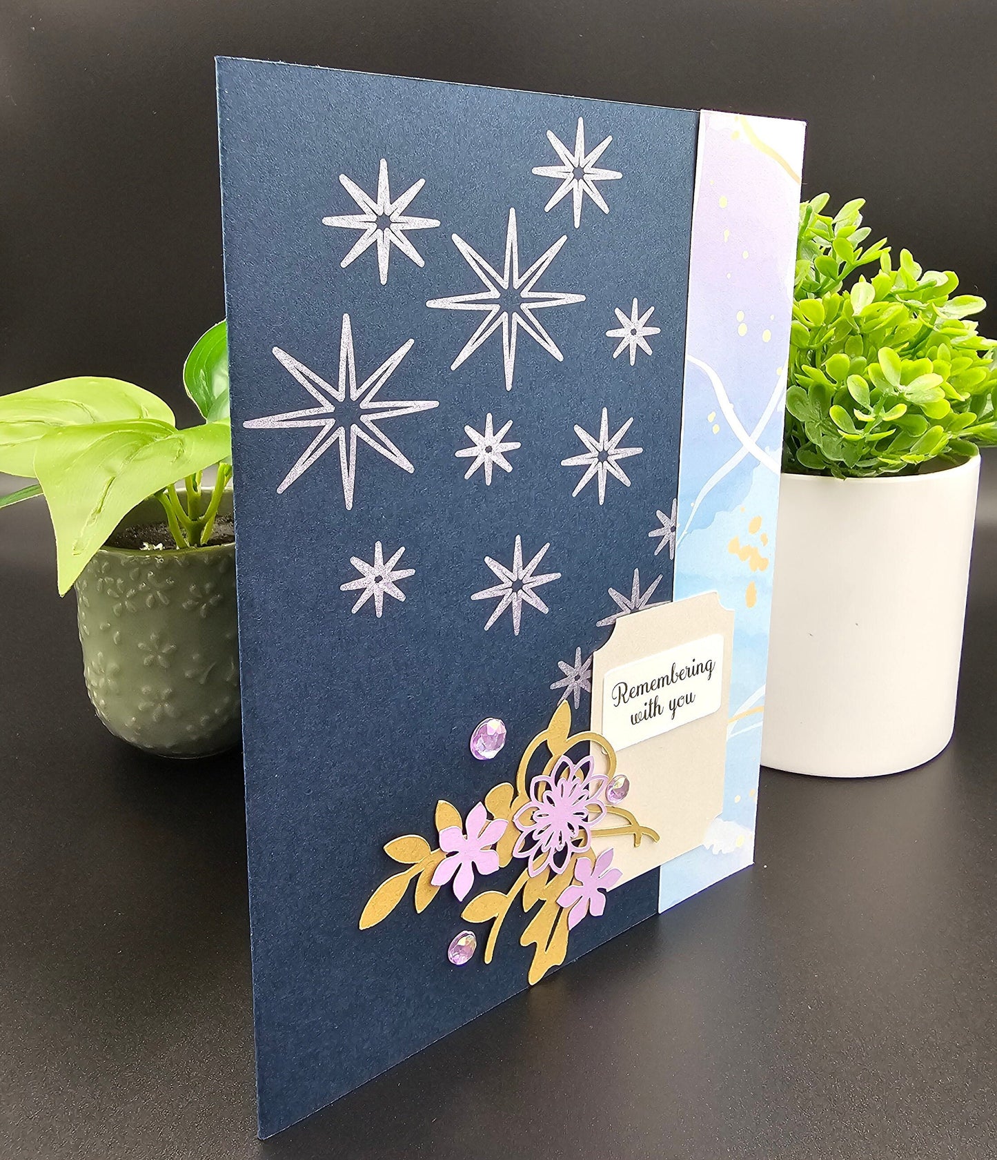 Sympathy Card Heavenly Birthday Thinking of you