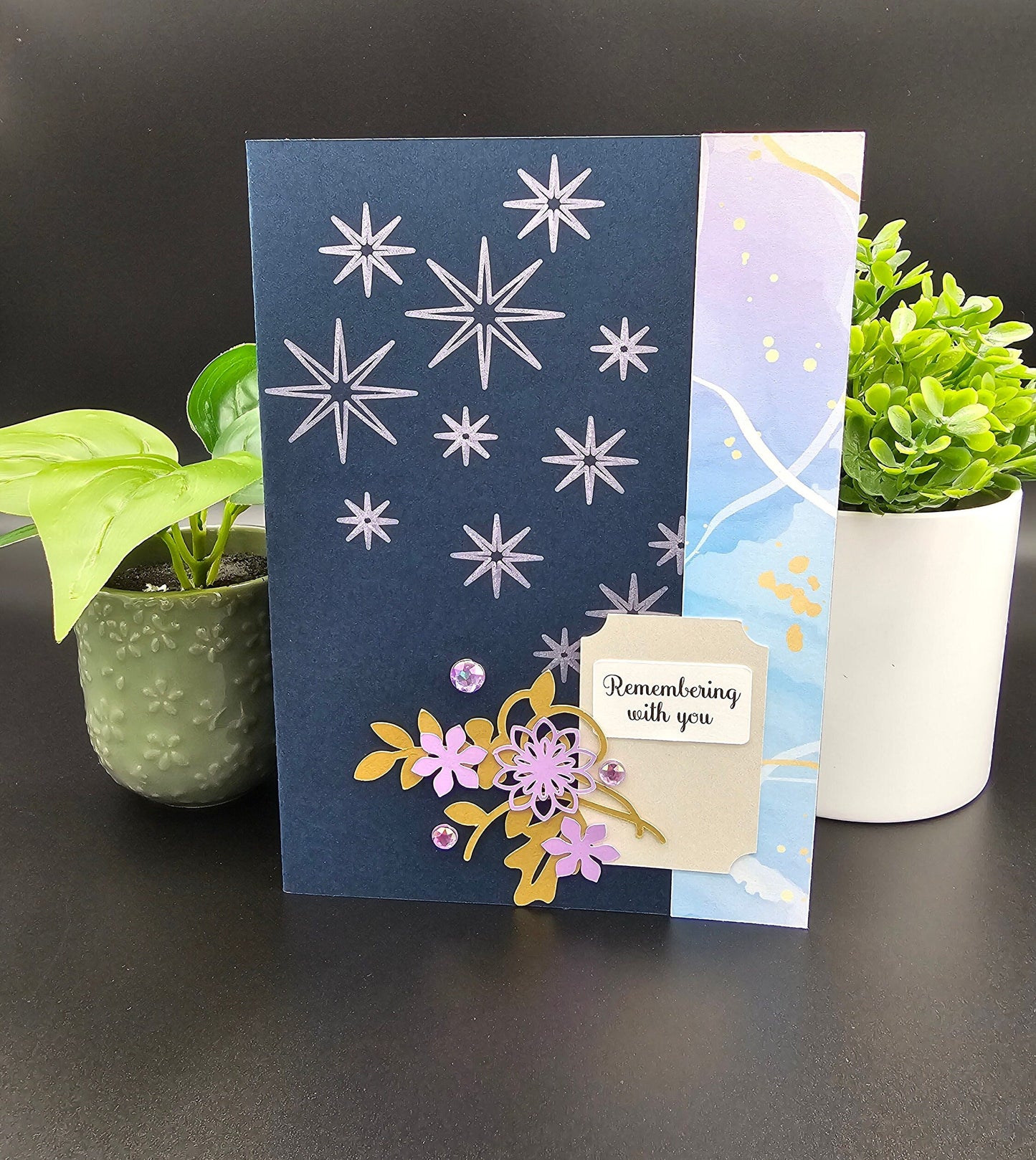 Sympathy Card Heavenly Birthday Thinking of you